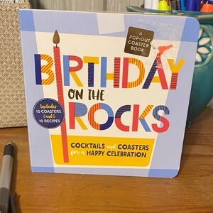 Birthday on the Rocks Coaster Book